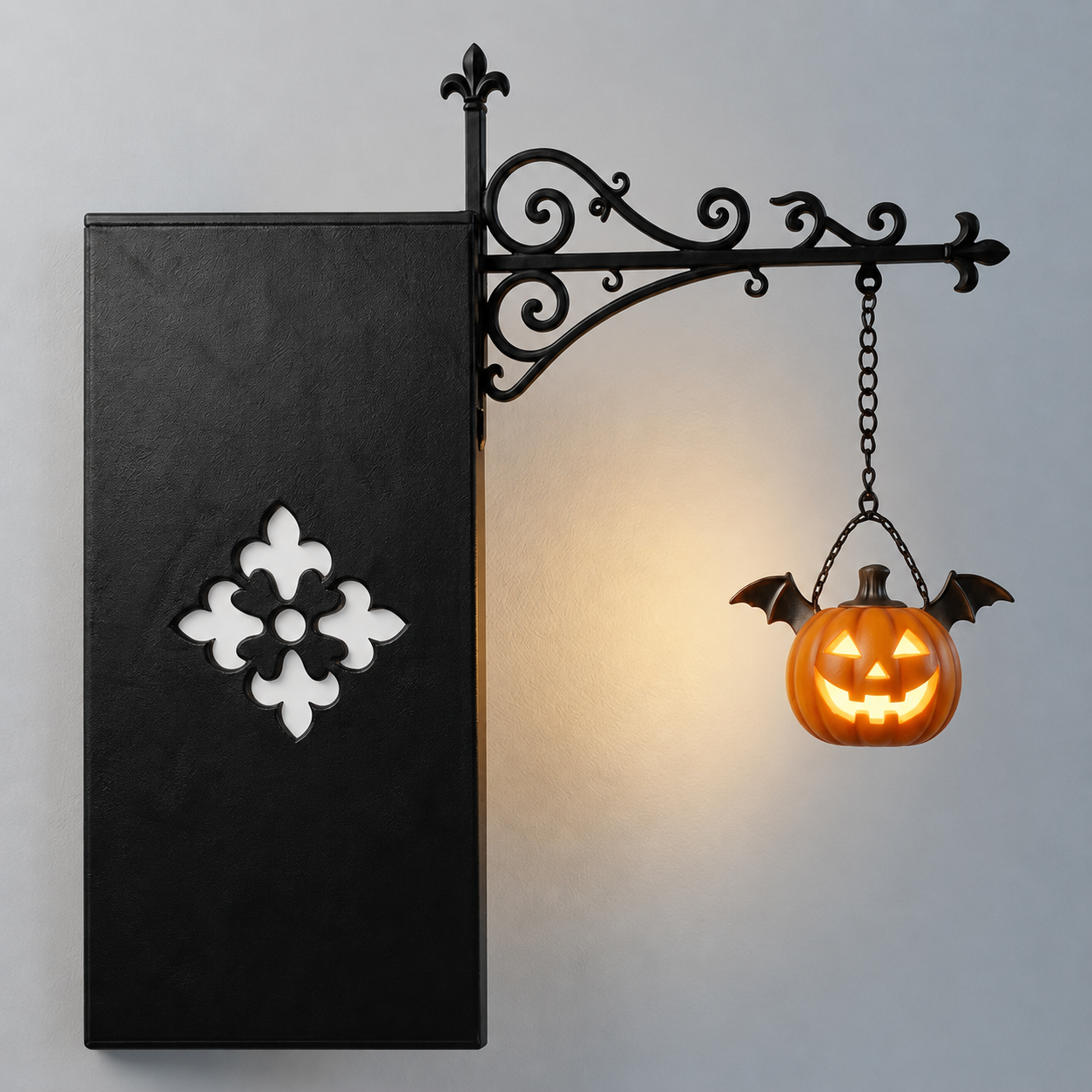 Lampe Séparateur de Bibliothèque - Style Halloween