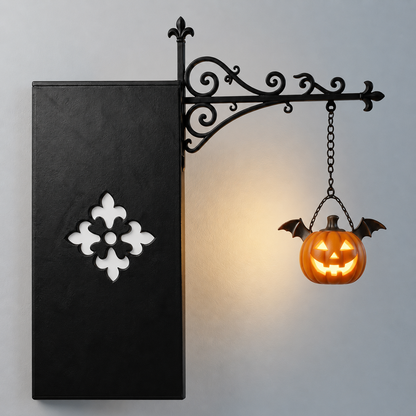 Lampe Séparateur de Bibliothèque - Style Halloween
