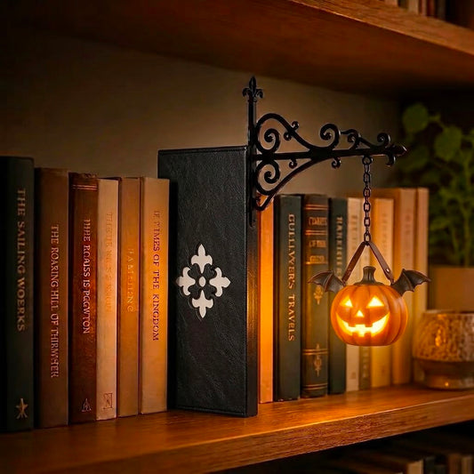 Lampe Séparateur de Bibliothèque - Style Halloween